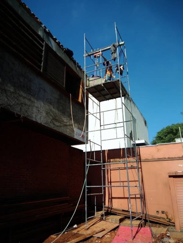 Aluguel de Andaimes para Obras em Sp Penha - Aluguel de Andaimes para Construção Civil