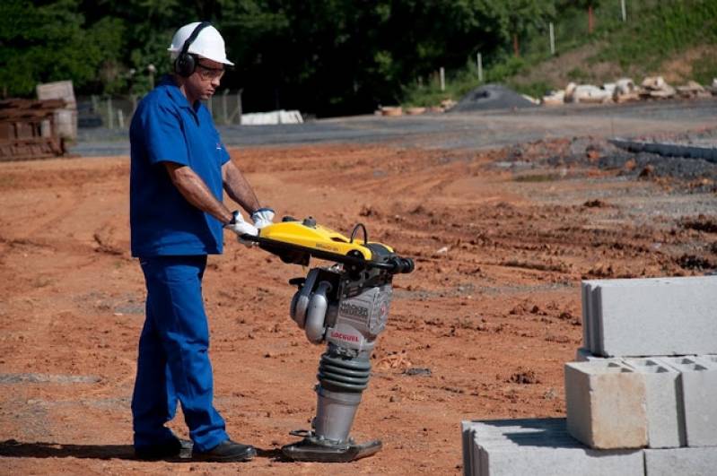 Aluguel de Compactador de Solo Hortolândia - Locação de Compactador de Solo