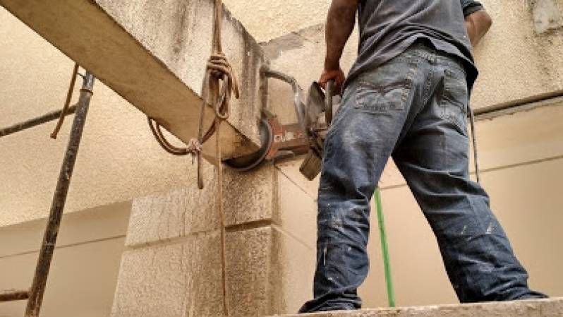 Corte em Concreto para Construção Civil Guarujá - Cortes em Concreto para Obras