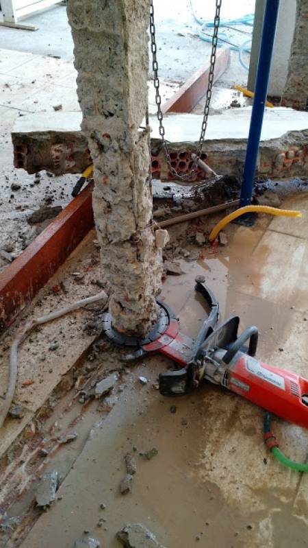 Cortes em Concreto para Obras em Sp Cachoeirinha - Furos em Lajes de Concreto