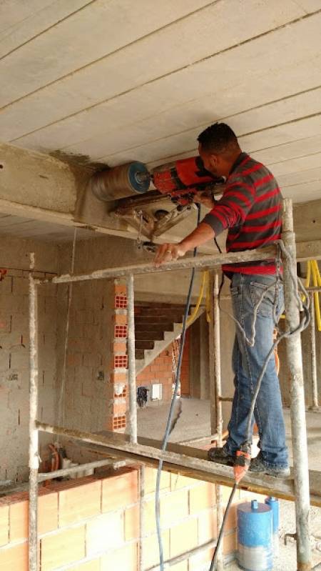 Furos em Vigas de Concreto Preço Alto de Pinheiros - Furo em Laje de Concreto Armado